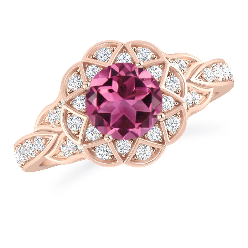 Rose Gold - Pink Tourmaline