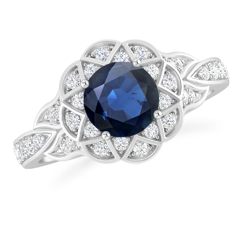 White Gold - Sapphire