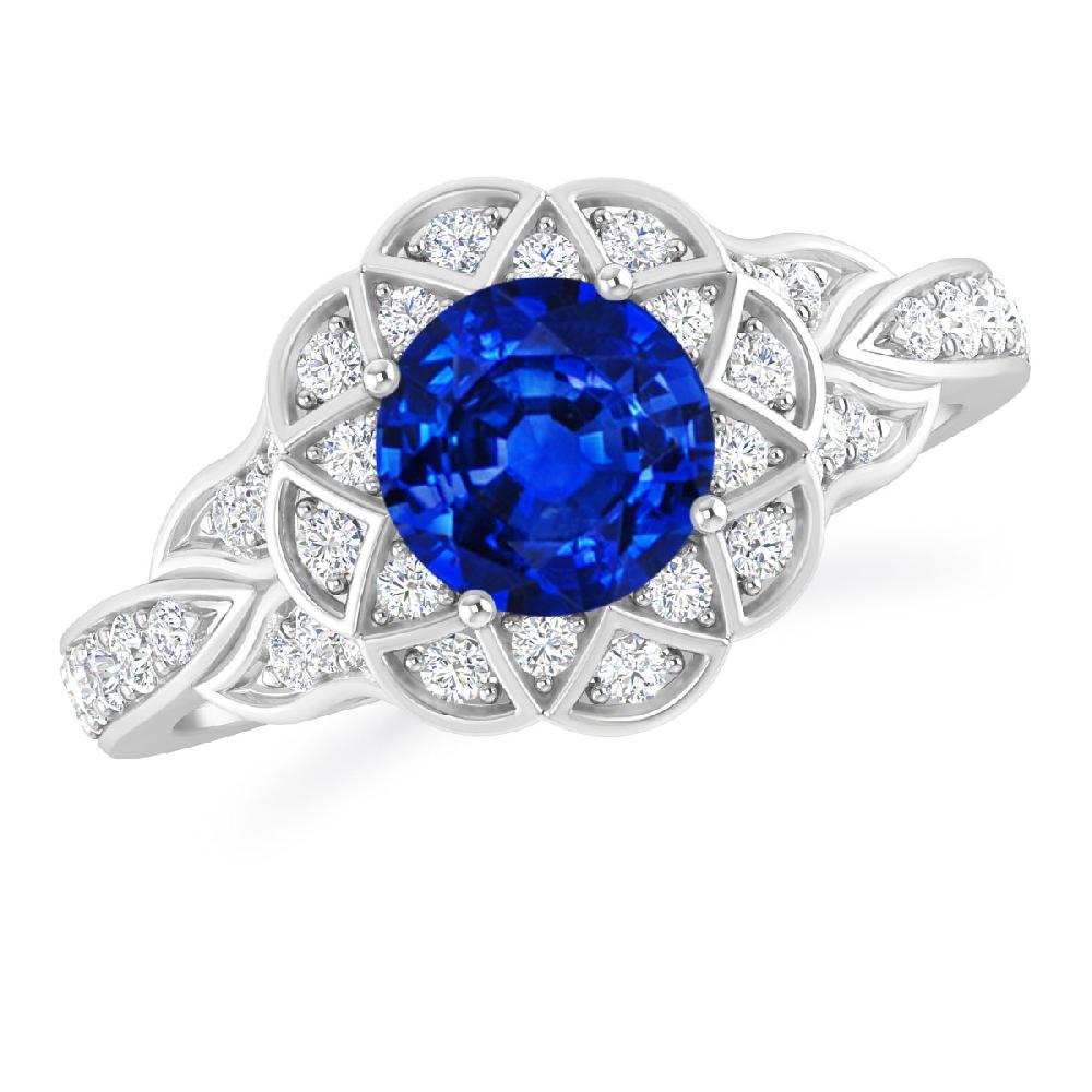 White Gold - Sapphire