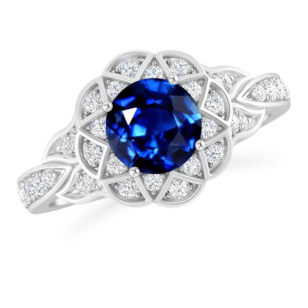 White Gold - Sapphire