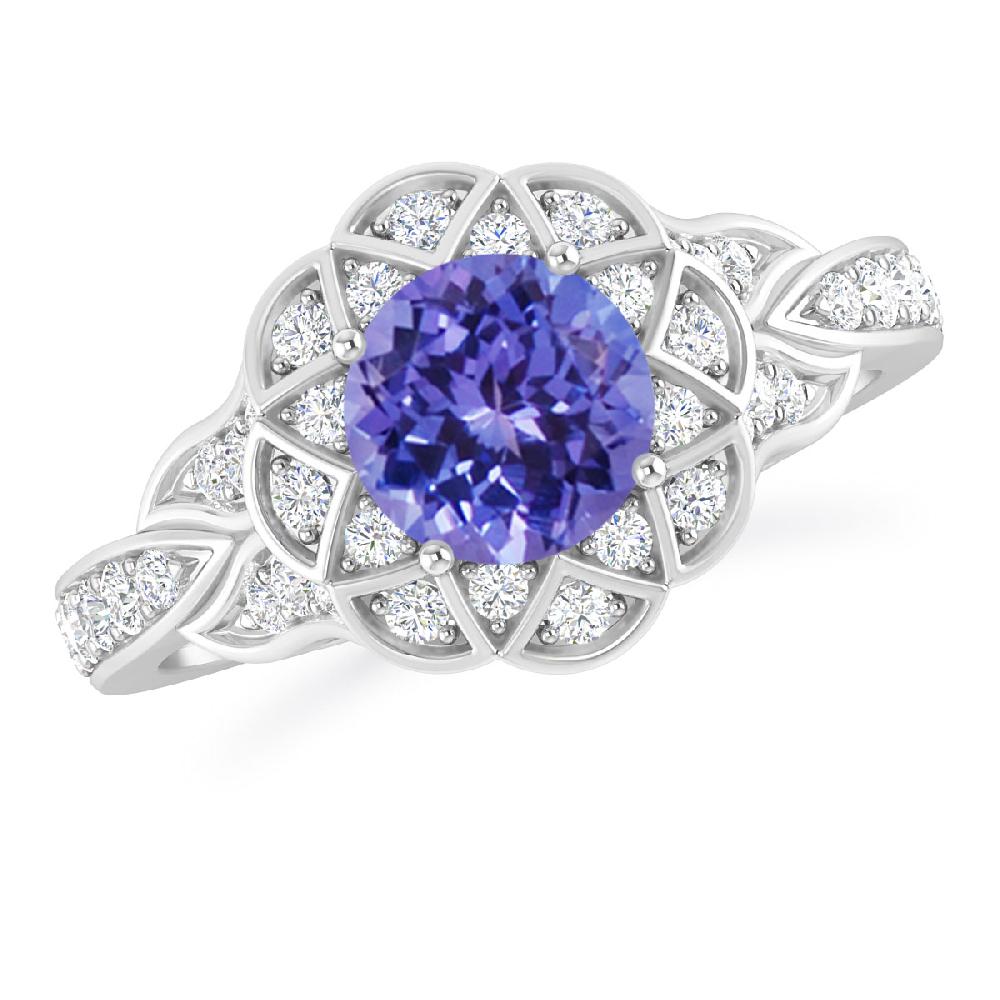 White Gold - Tanzanite