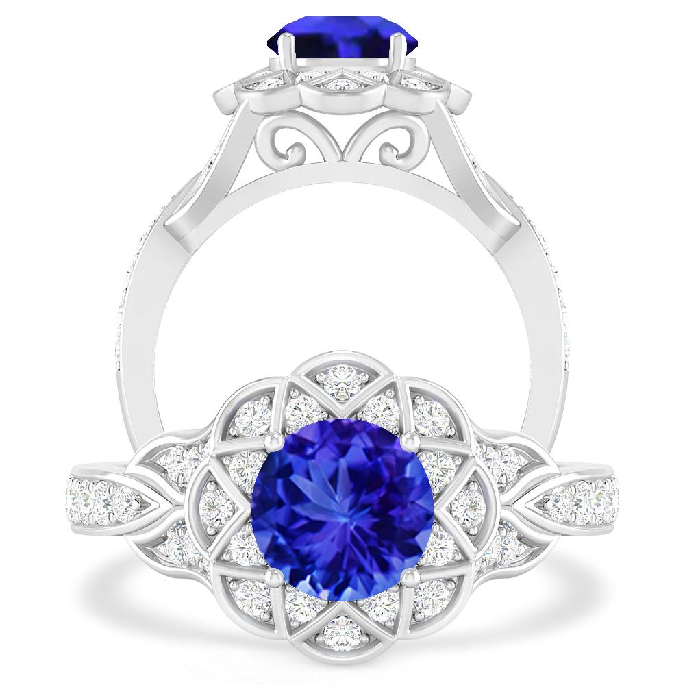 White Gold - Tanzanite