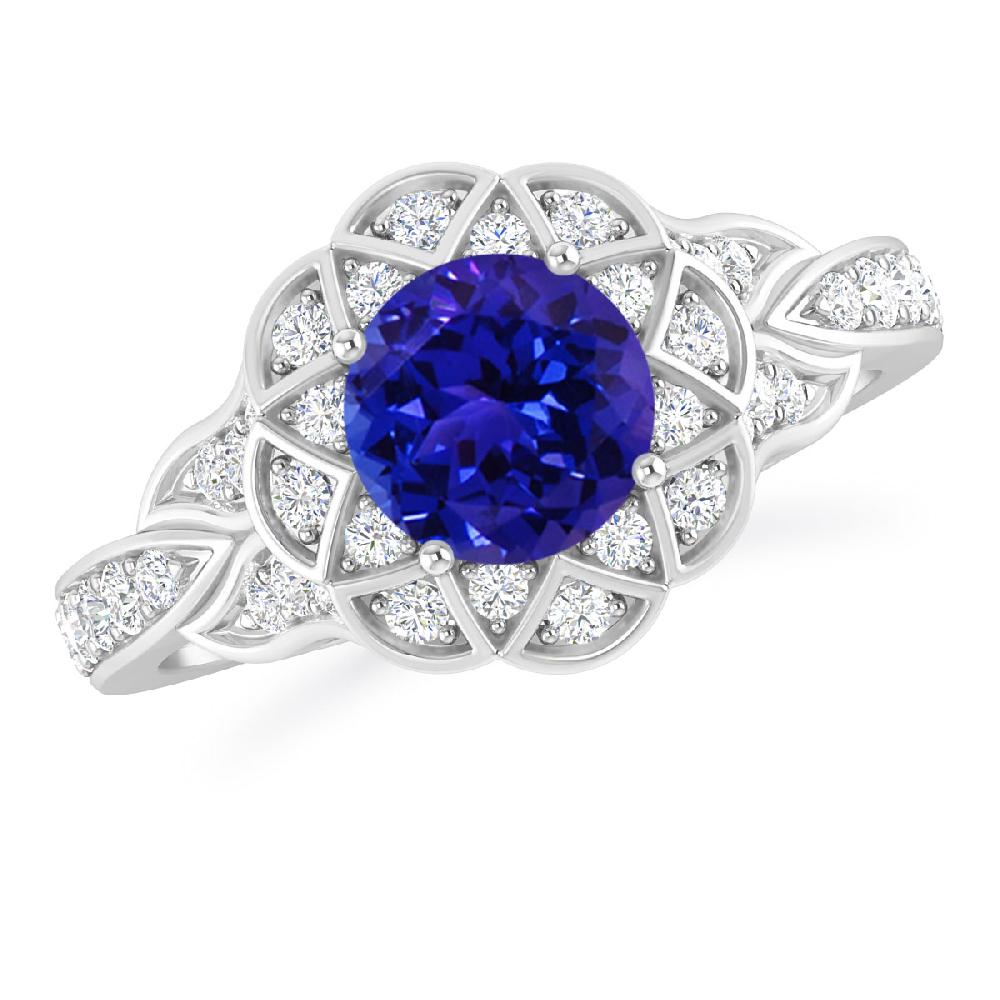 White Gold - Tanzanite