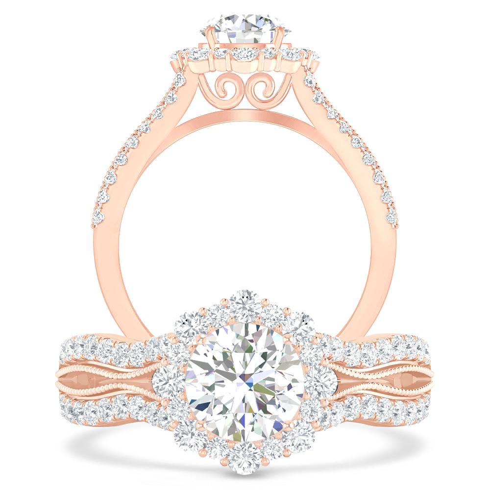 Rose Gold - Diamond