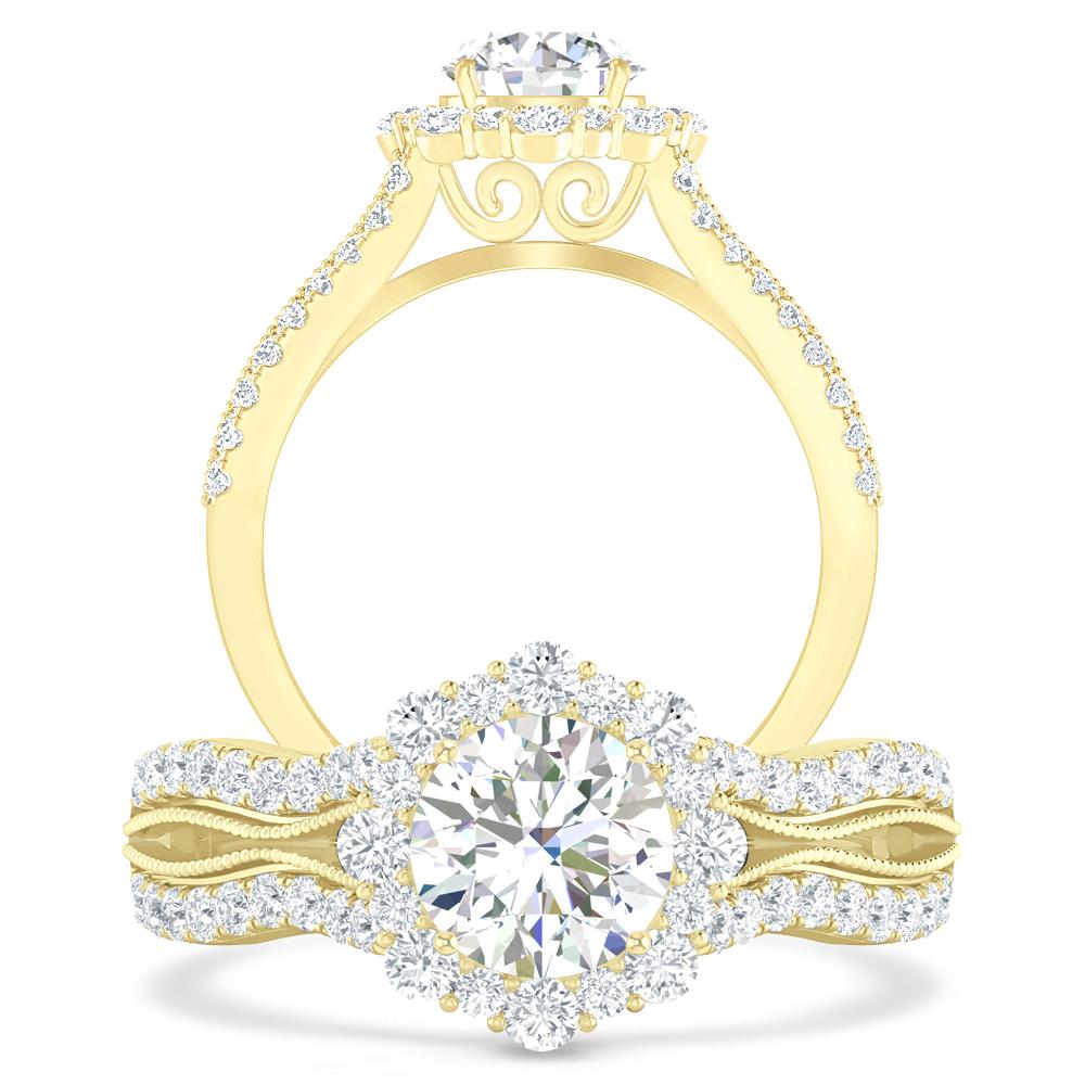 Yellow Gold - Diamond