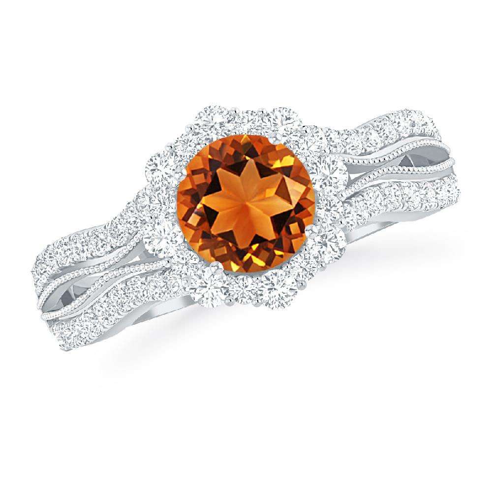 White Gold - Citrine