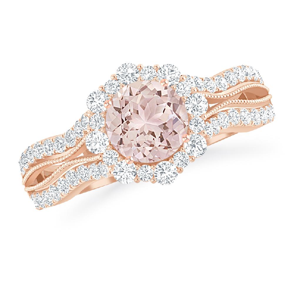 Rose Gold - Morganite