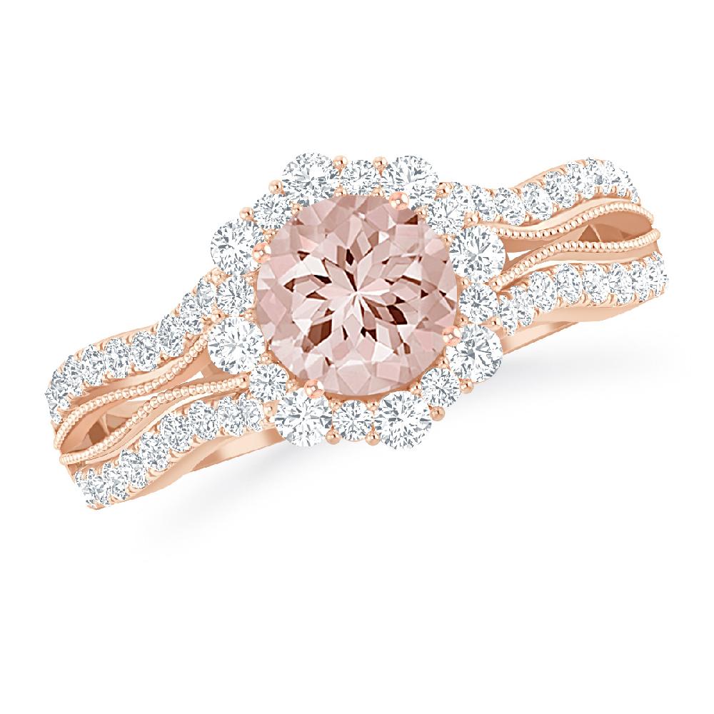 Rose Gold - Morganite