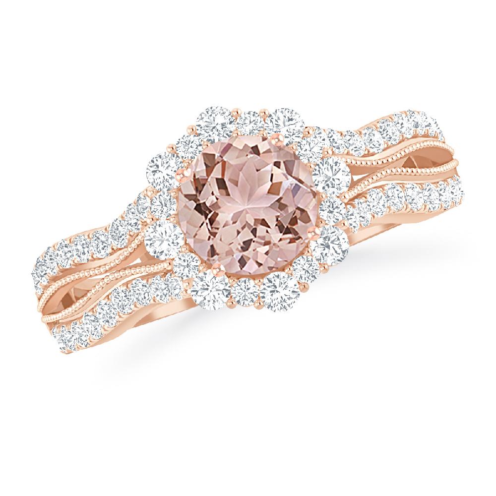 Rose Gold - Morganite