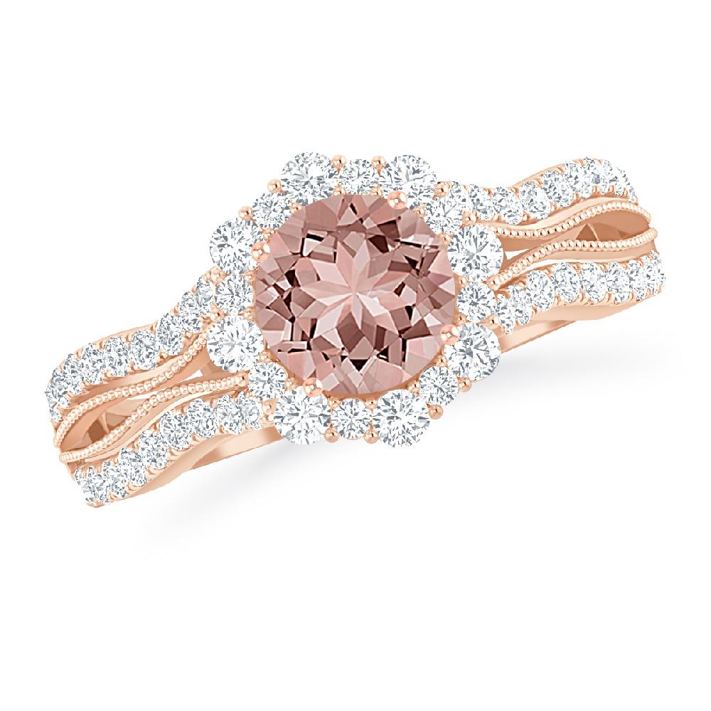 Rose Gold - Morganite