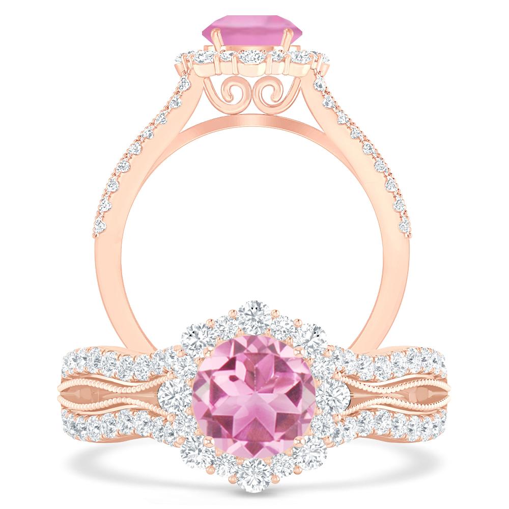 Rose Gold - Pink Tourmaline