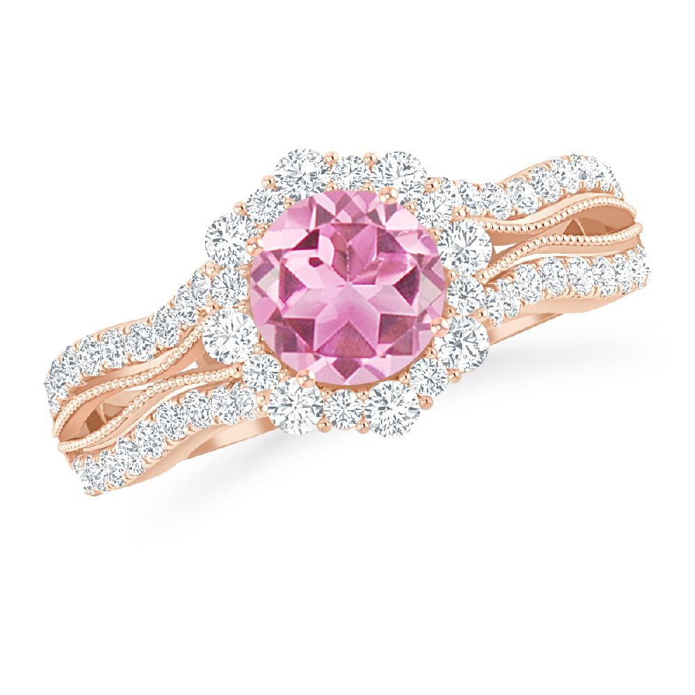 Rose Gold - Pink Tourmaline