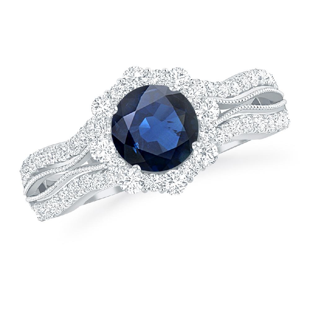 White Gold - Sapphire