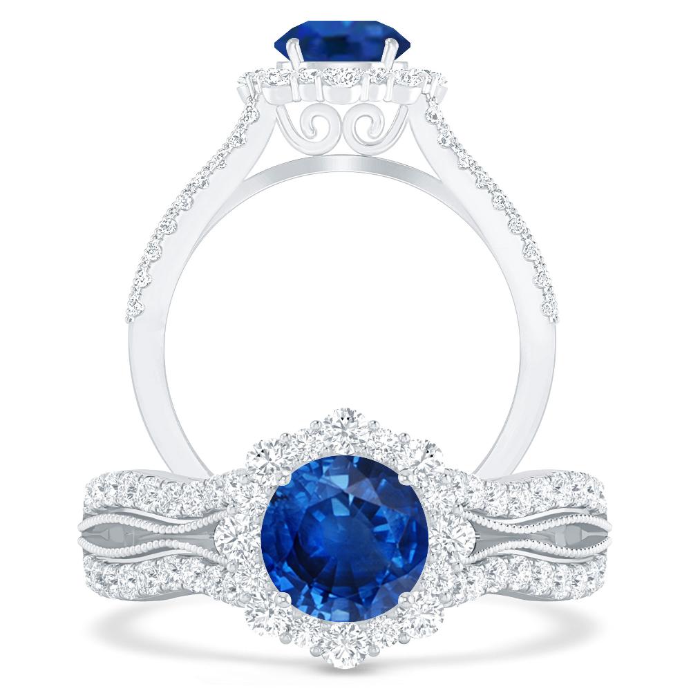 White Gold - Sapphire