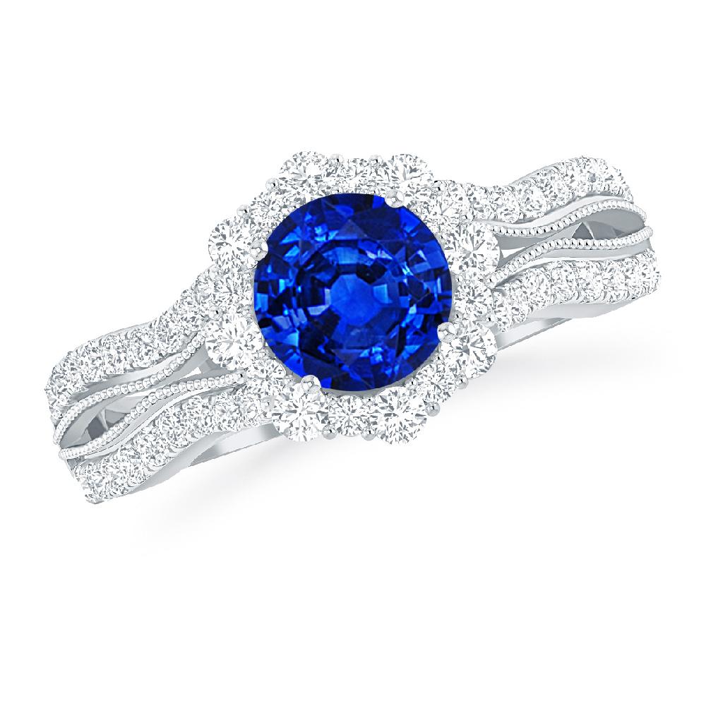 White Gold - Sapphire