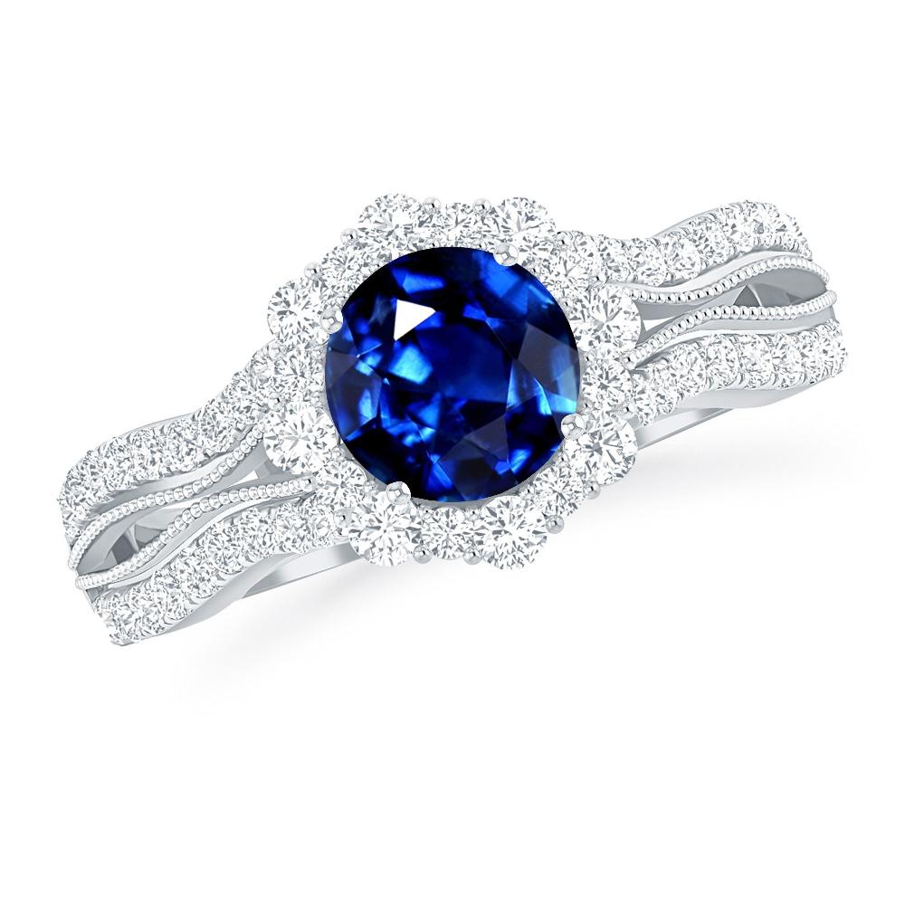 White Gold - Sapphire