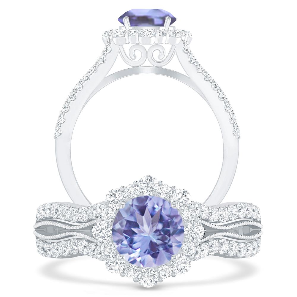 White Gold - Tanzanite