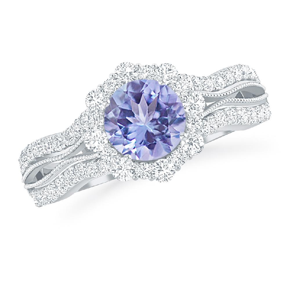 White Gold - Tanzanite