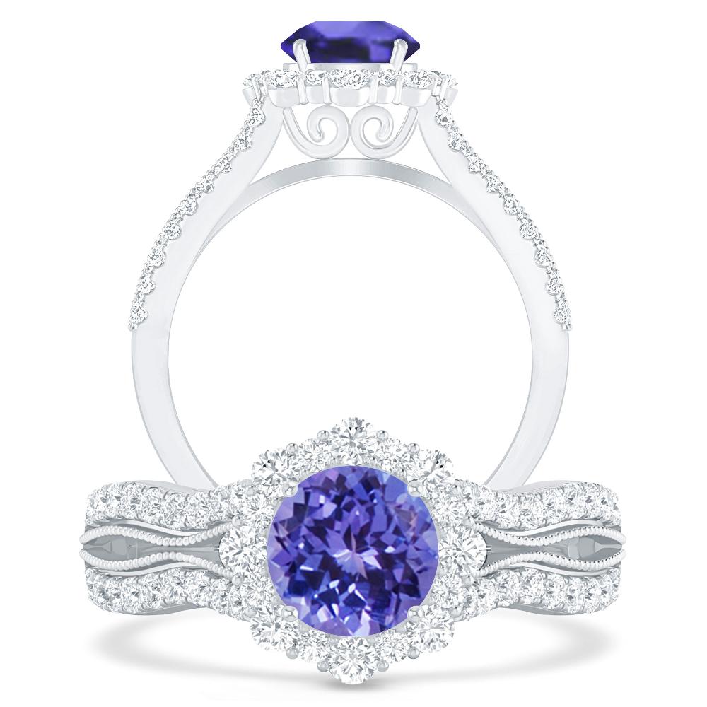 White Gold - Tanzanite