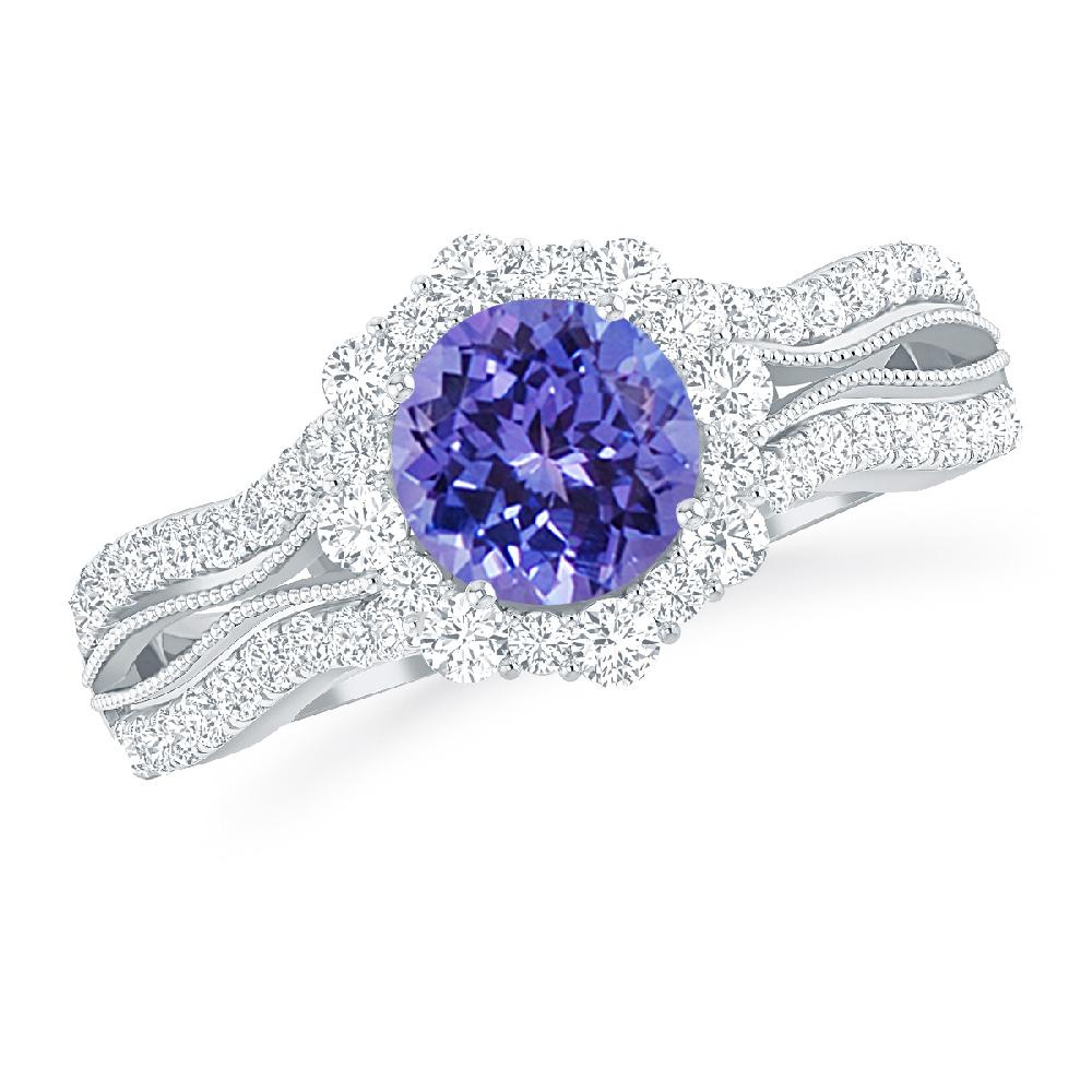 White Gold - Tanzanite