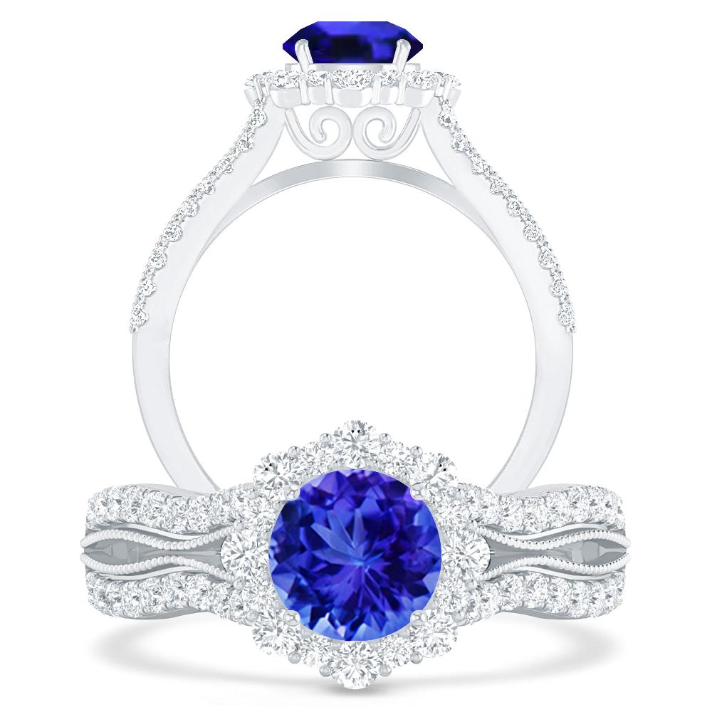 White Gold - Tanzanite