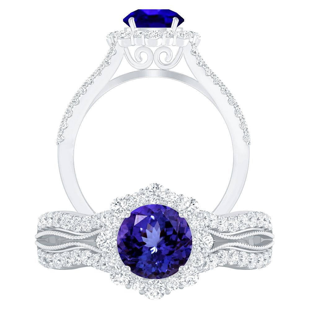 White Gold - Tanzanite