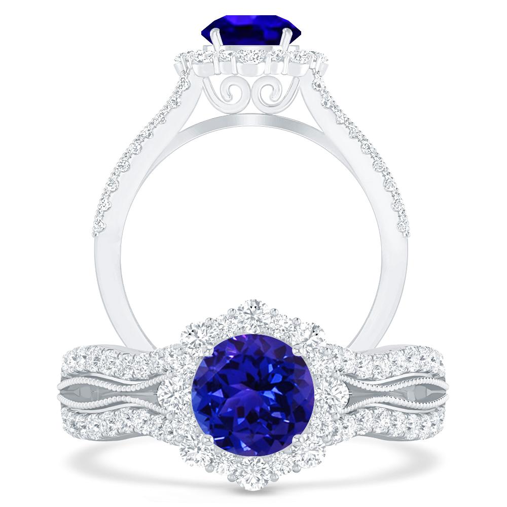 White Gold - Tanzanite