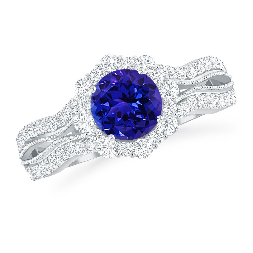 White Gold - Tanzanite