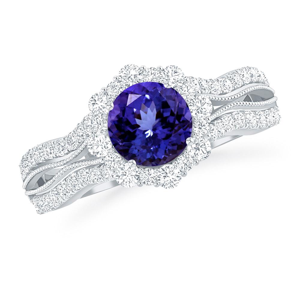 White Gold - Tanzanite