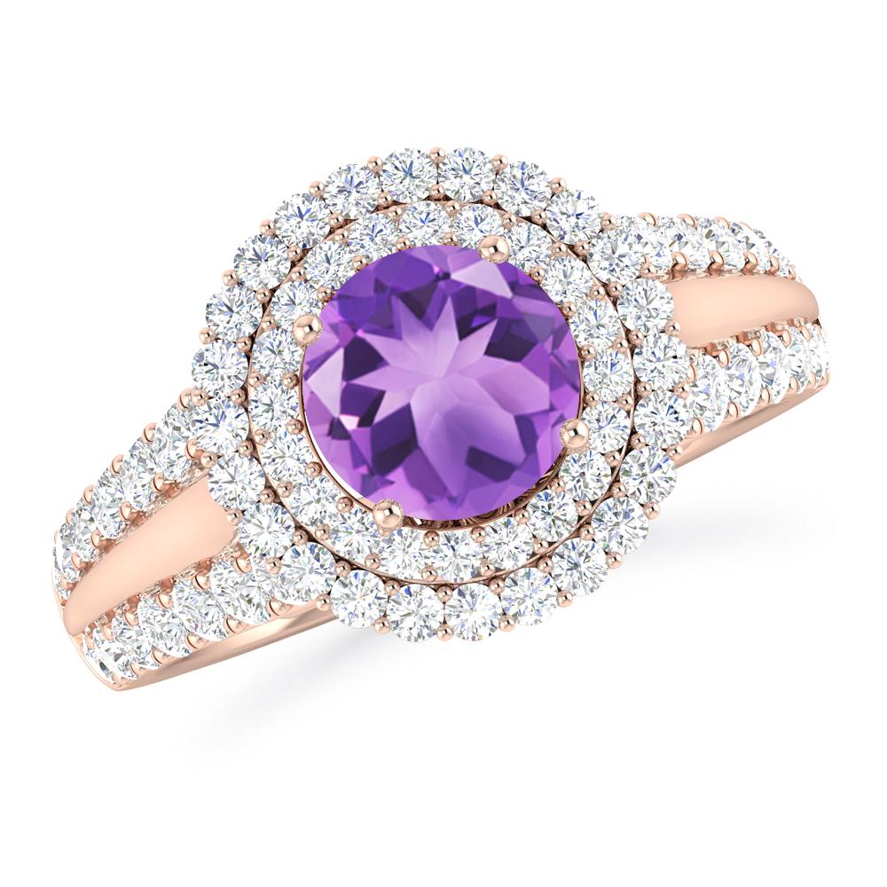 Rose Gold - Amethyst