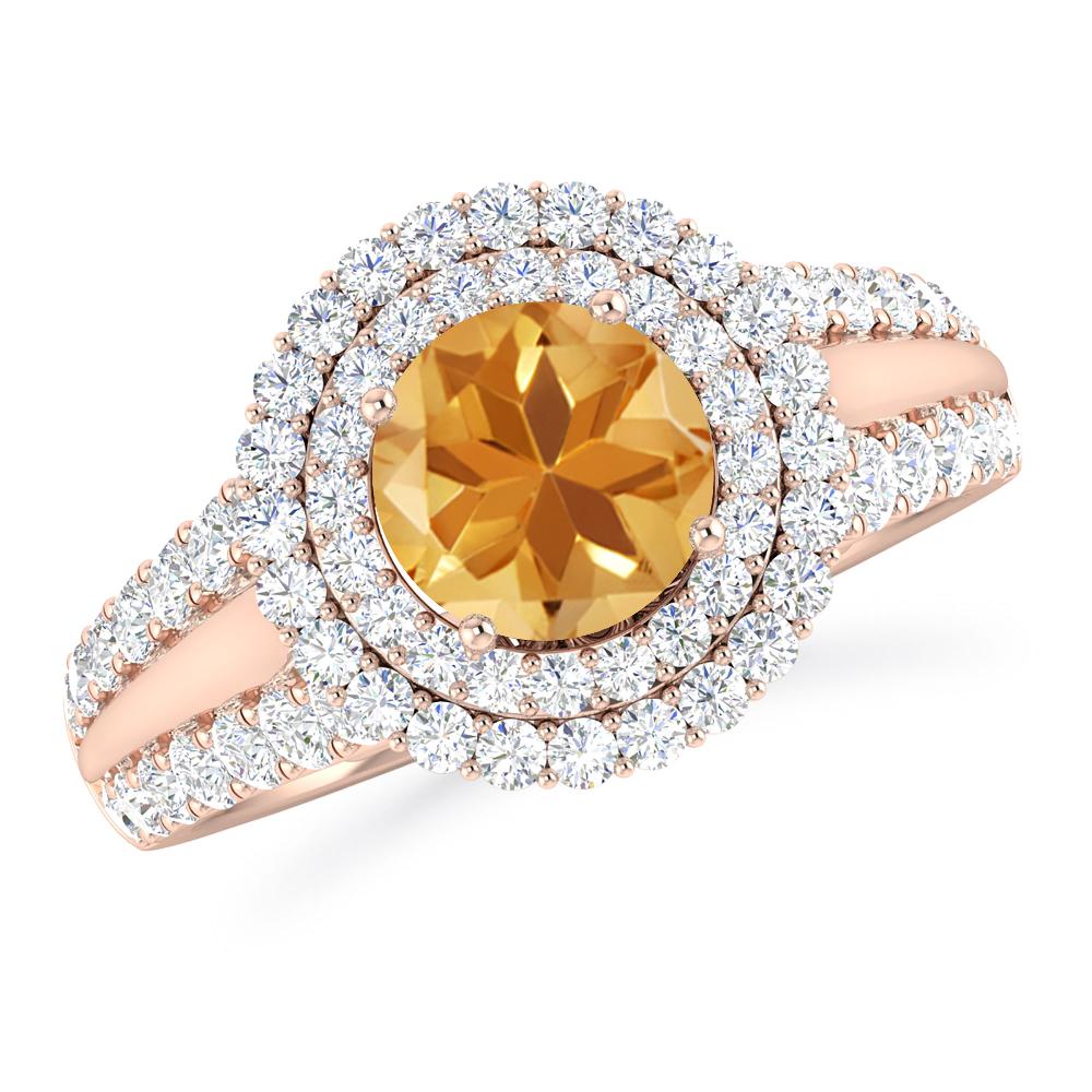 Rose Gold - Citrine