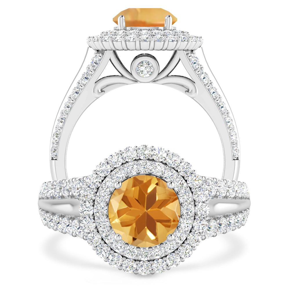 White Gold - Citrine