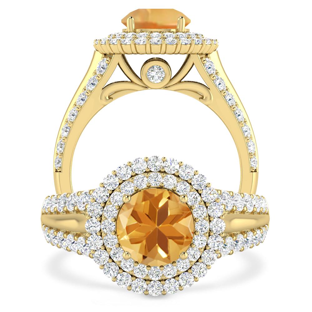 Yellow Gold - Citrine