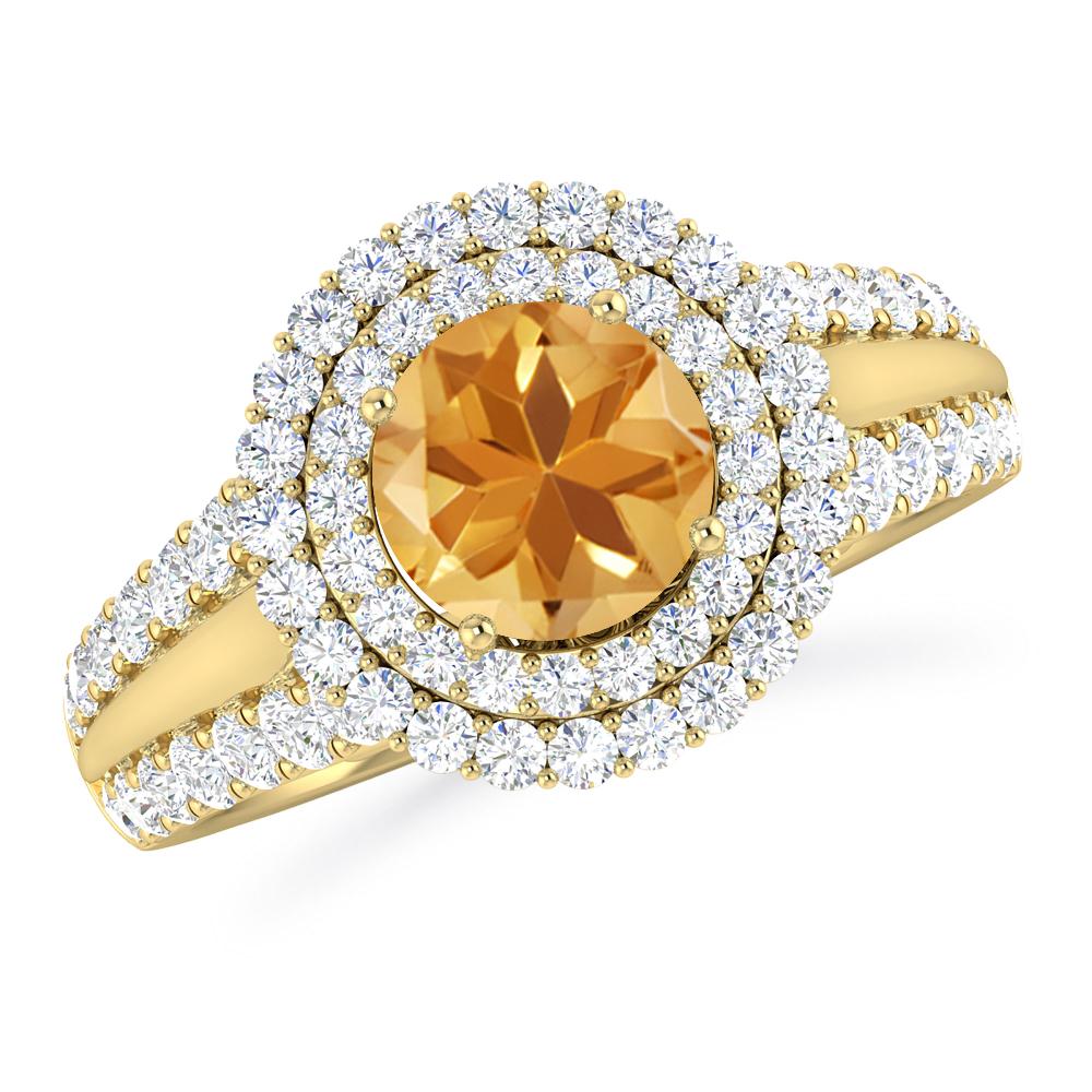 Yellow Gold - Citrine