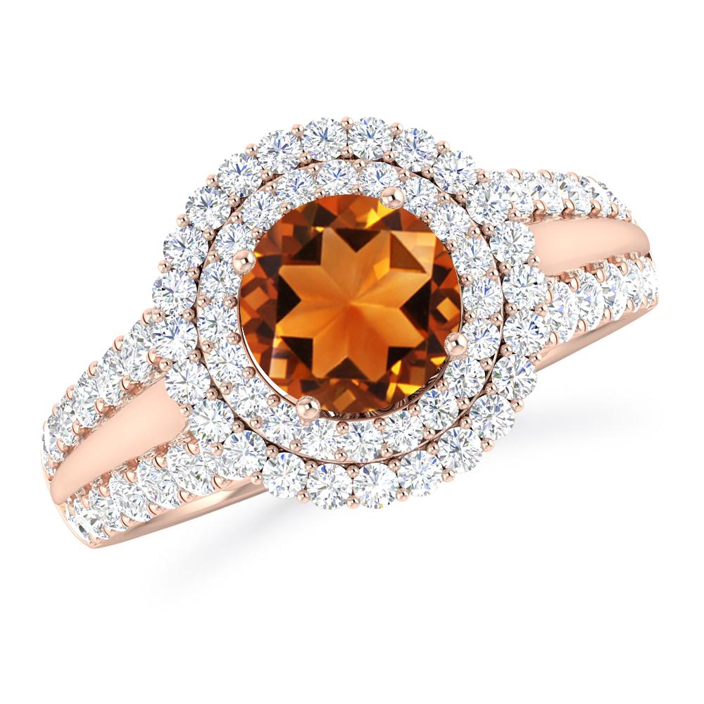 Rose Gold - Citrine