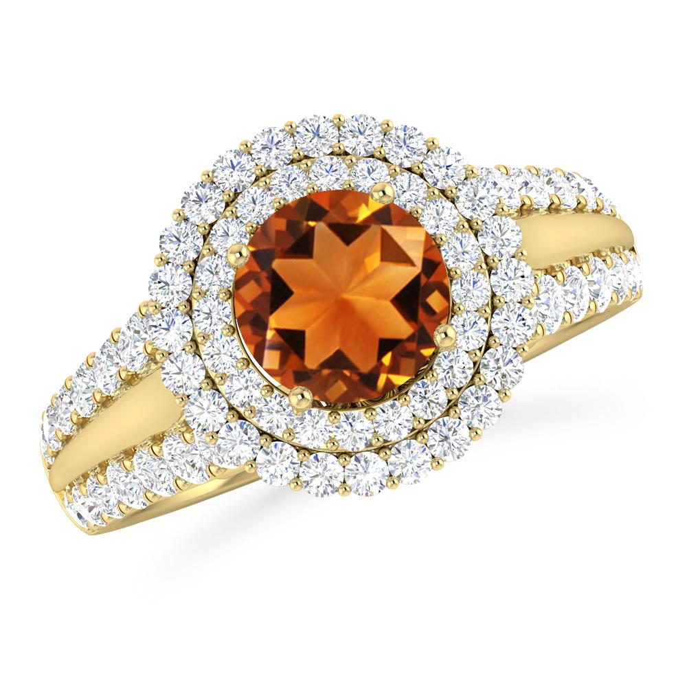 Yellow Gold - Citrine