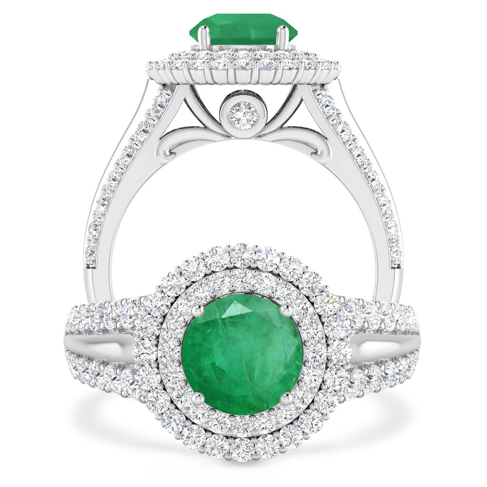 White Gold - Emerald