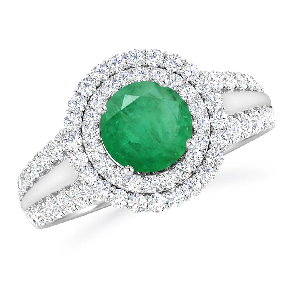 White Gold - Emerald