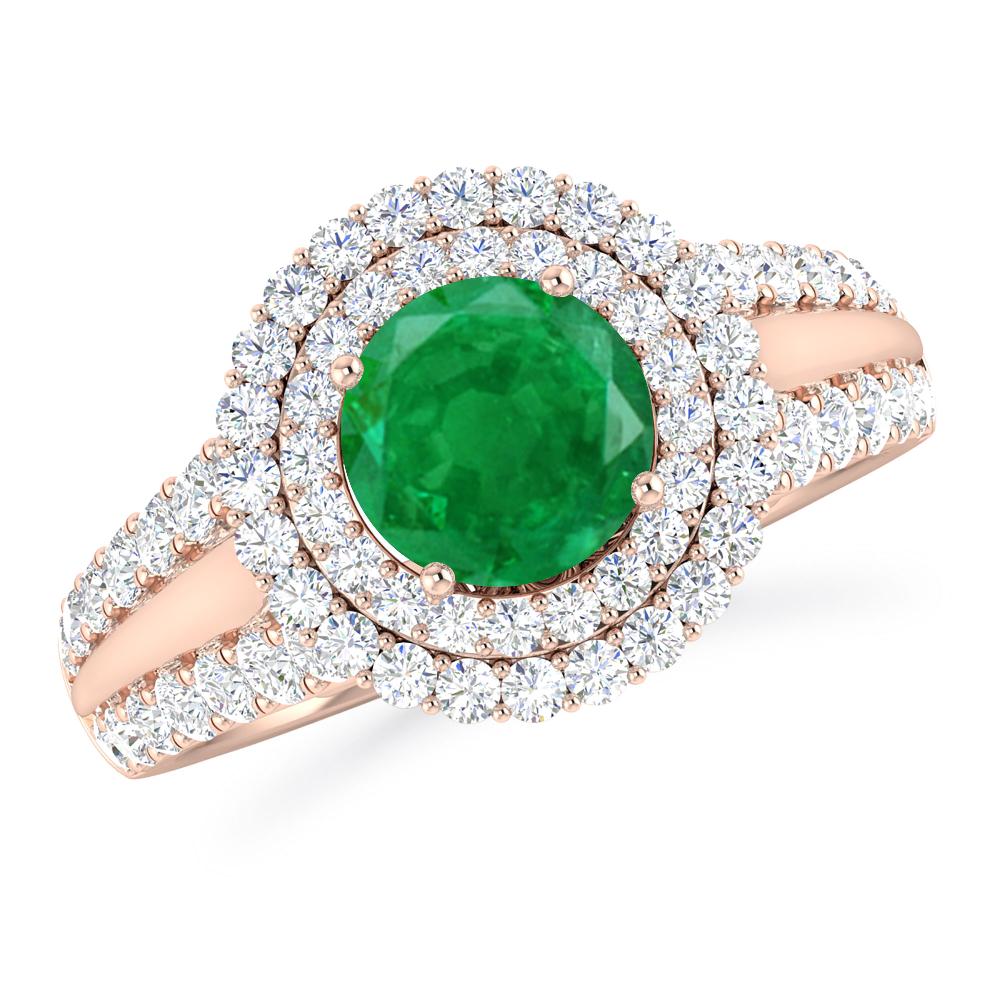 Rose Gold - Emerald