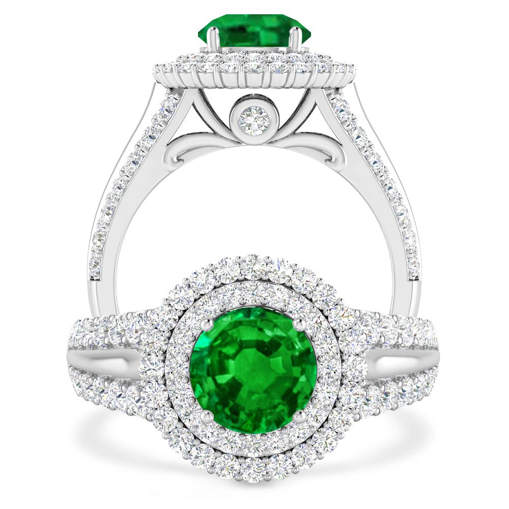 White Gold - Emerald