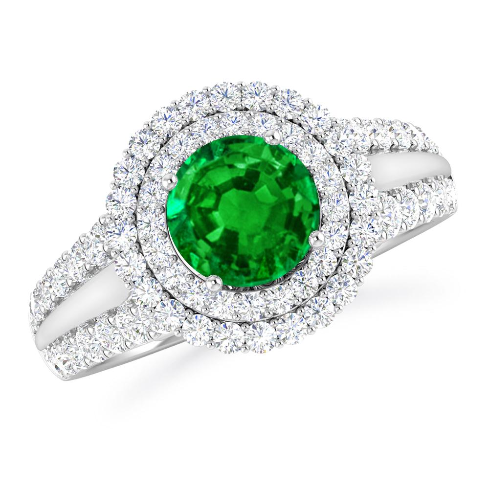 White Gold - Emerald