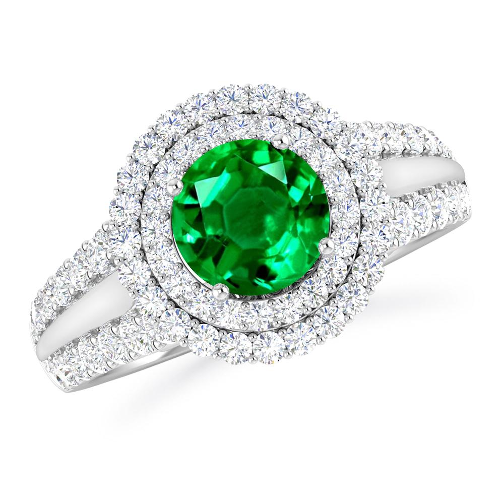 White Gold - Emerald