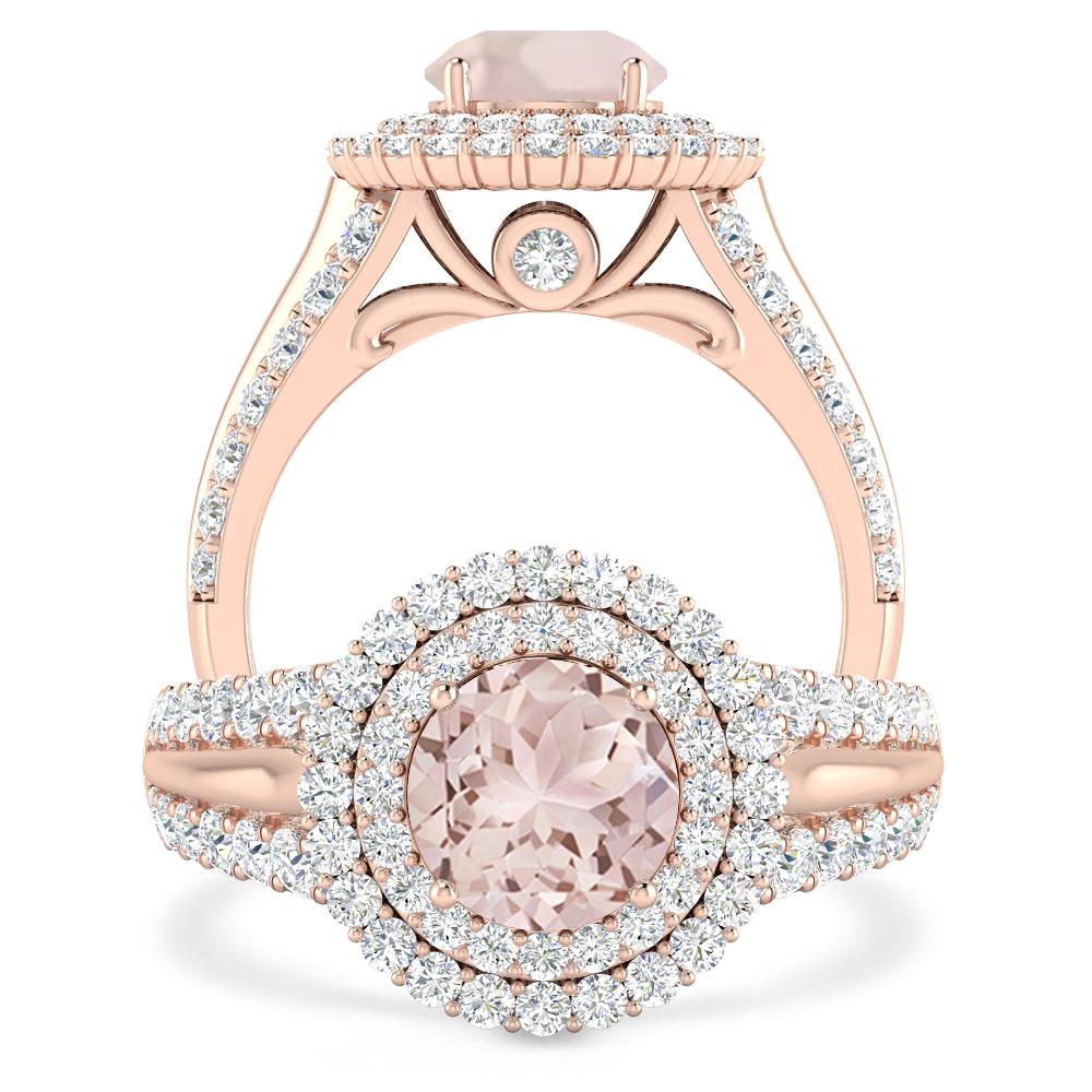 Rose Gold - Morganite