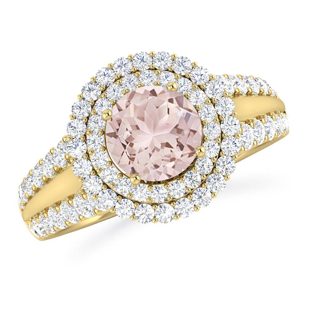 Yellow Gold - Morganite