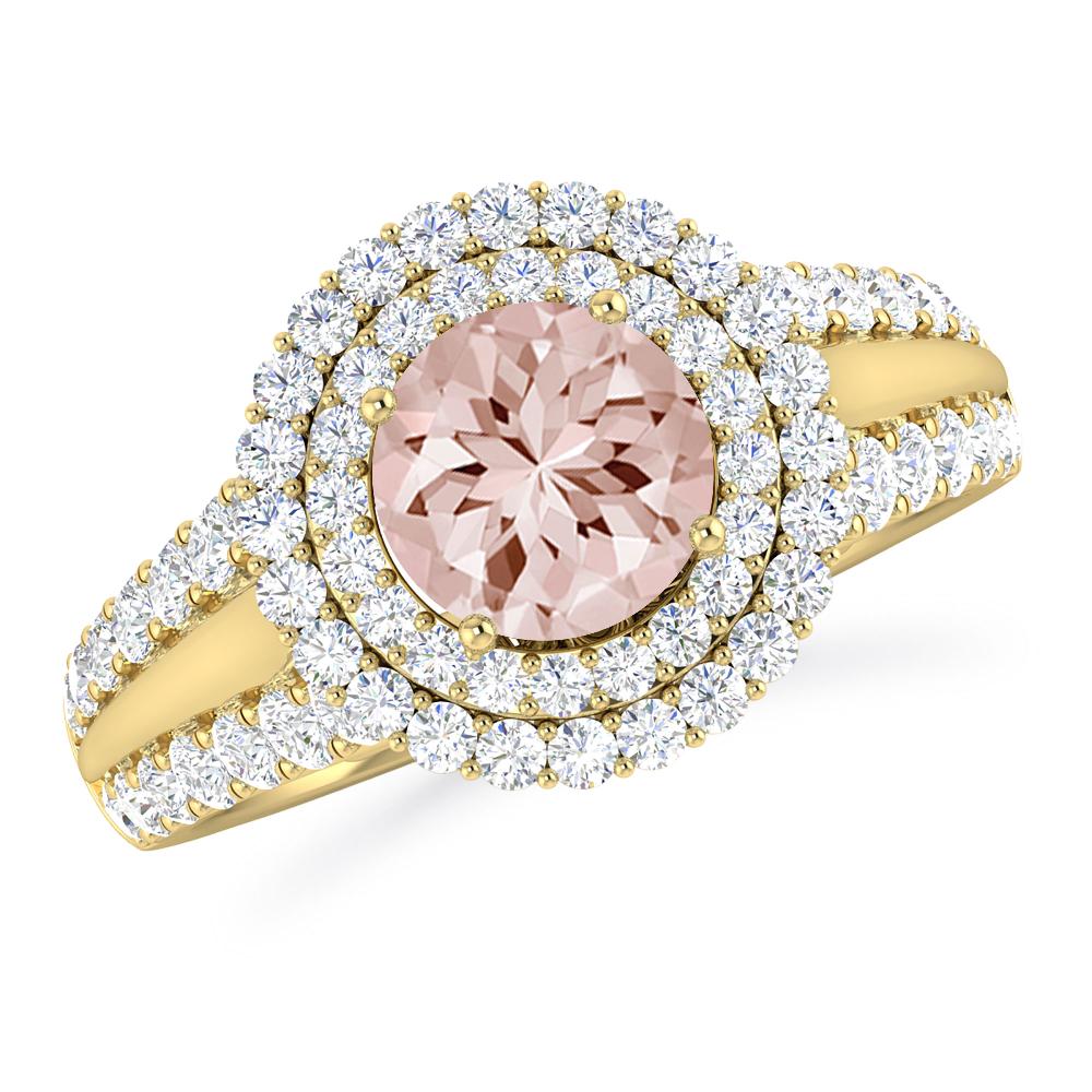 Yellow Gold - Morganite