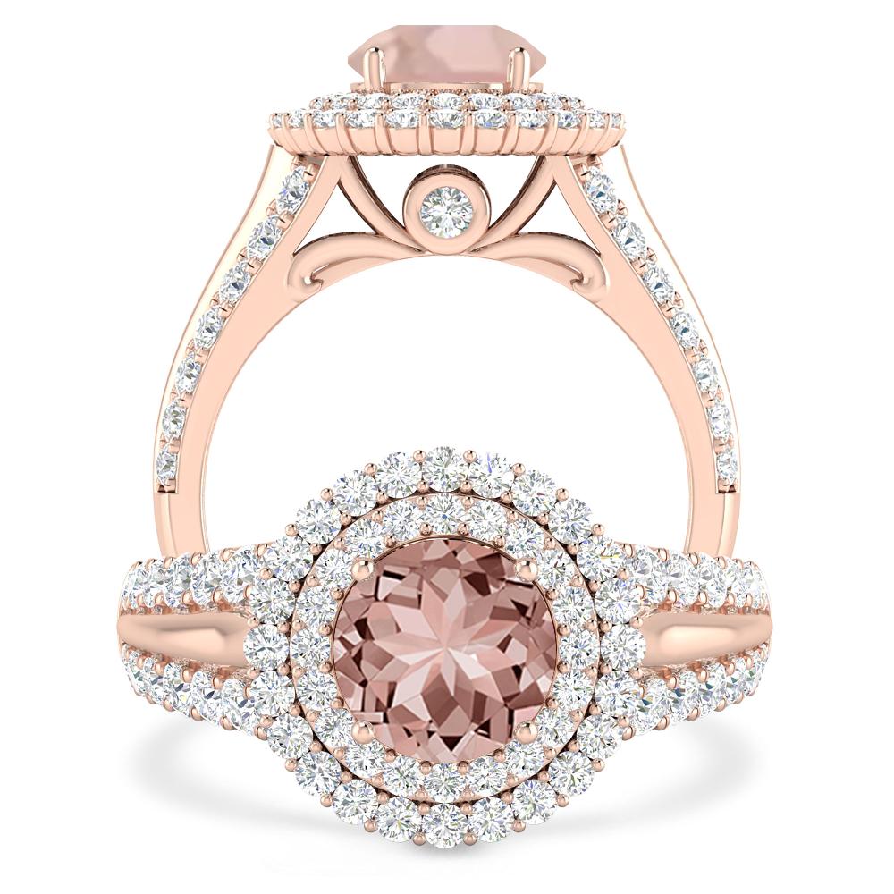 Rose Gold - Morganite