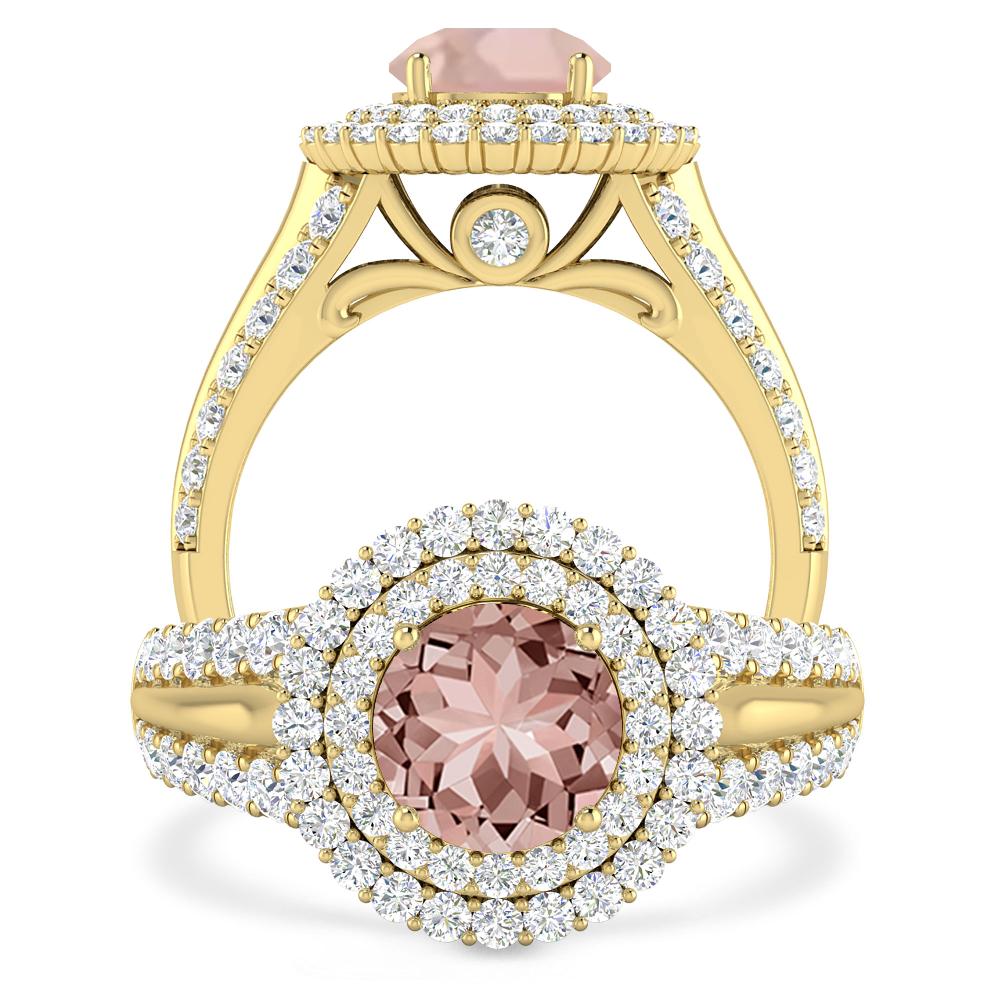 Yellow Gold - Morganite