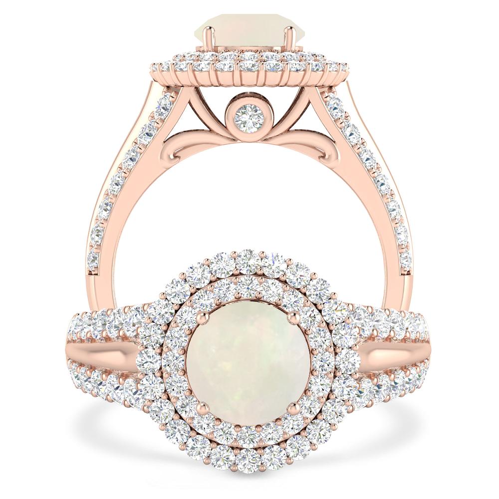 Rose Gold - Opal