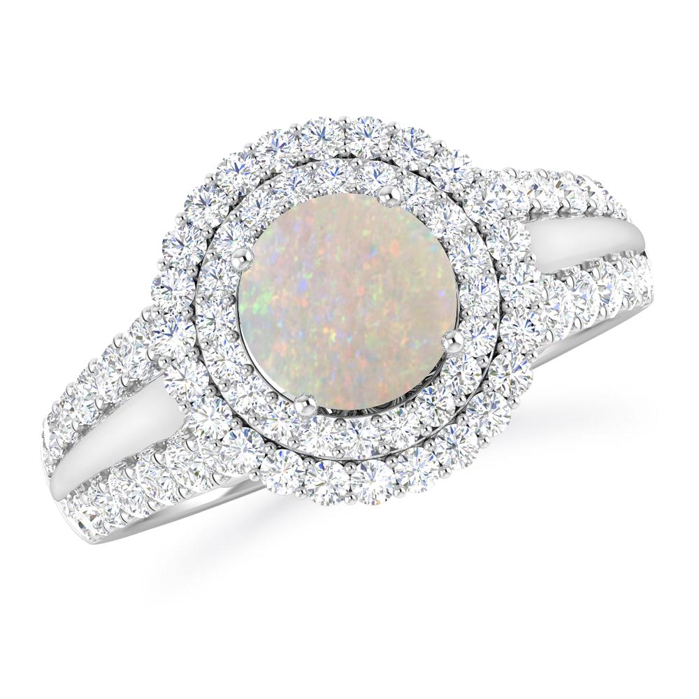 White Gold - Opal