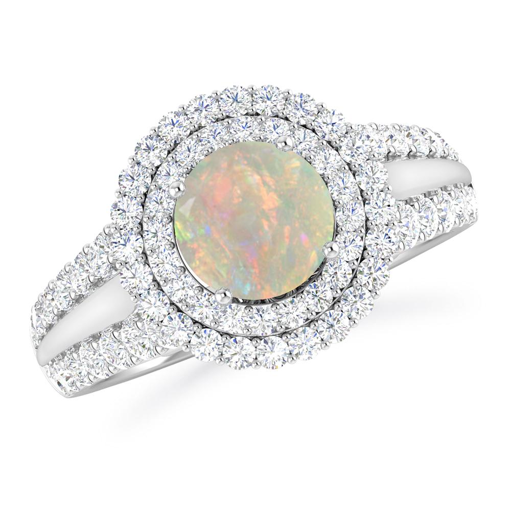 White Gold - Opal